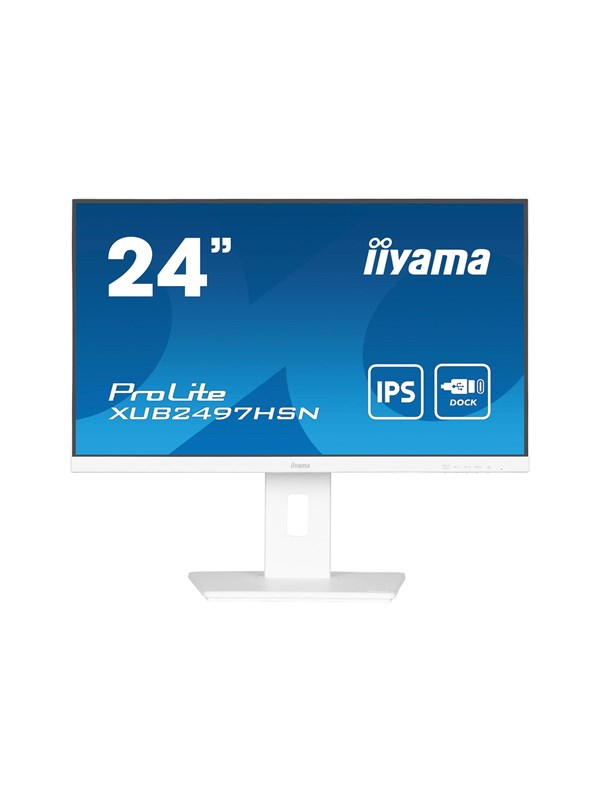 24" iiyama ProLite XUB2497HSN-W2 - 1920x1080 - 100Hz - IPS - 65W USB-C