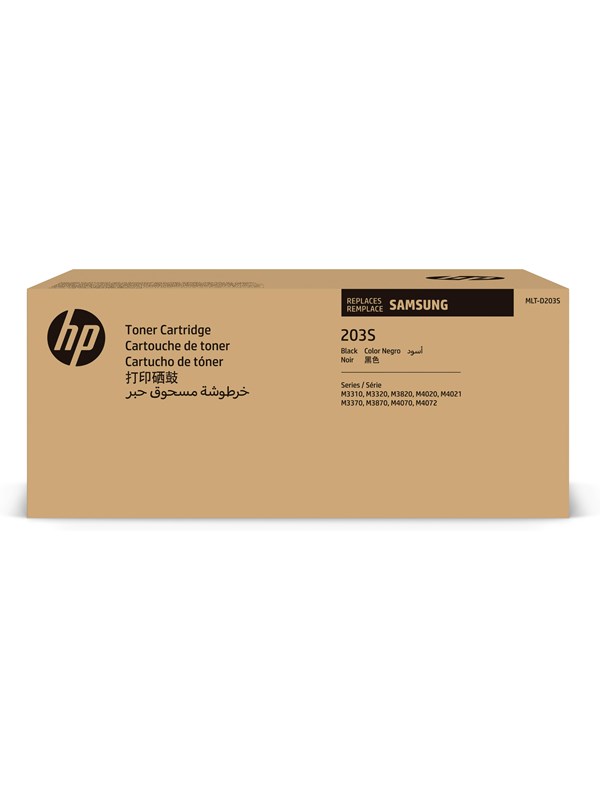Samsung Toner Su907a Mlt D203s Black Tonerkassett Svart