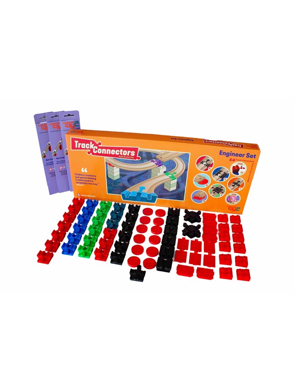 Toy2 Track Connector Engineer Set Incl. Slopes &amp; Arches