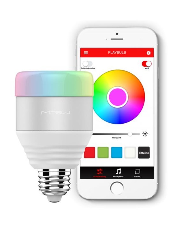 Produktfoto för MiPow LED-glödlampa Playbulb Color LED Lightbulb E26