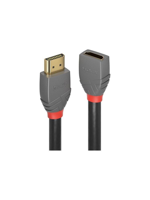 Lindy Anthra Line HDMI extension cable with Ethernet - 2 m