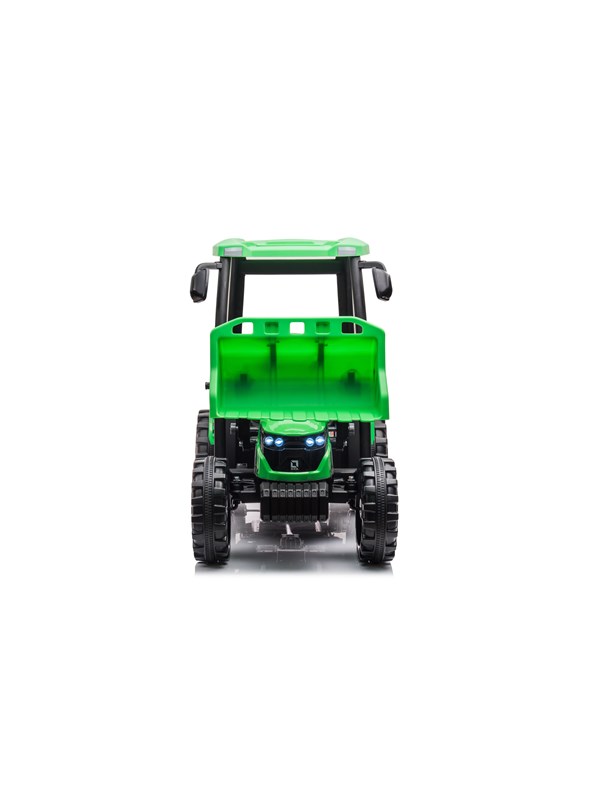 Azeno Farmer Excavator 24V med lädersäte och vagn