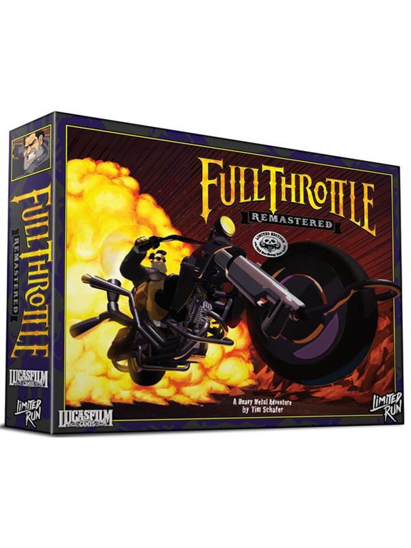 Full Throttle Remastered Collector\'\'s Edition Sony Playstation 4 Action / Aventyr