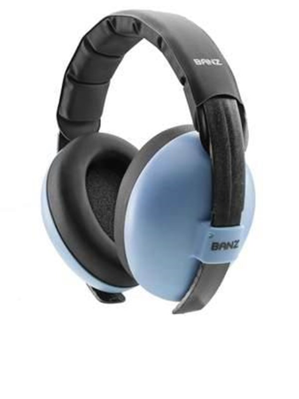 Banz Plastic Hearing Protection Earmuffs for Infants - Blue
