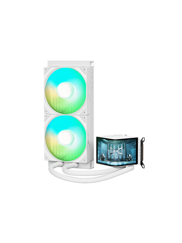 Tryx Panorama 280mm Argb White Cpu Vattenkylare