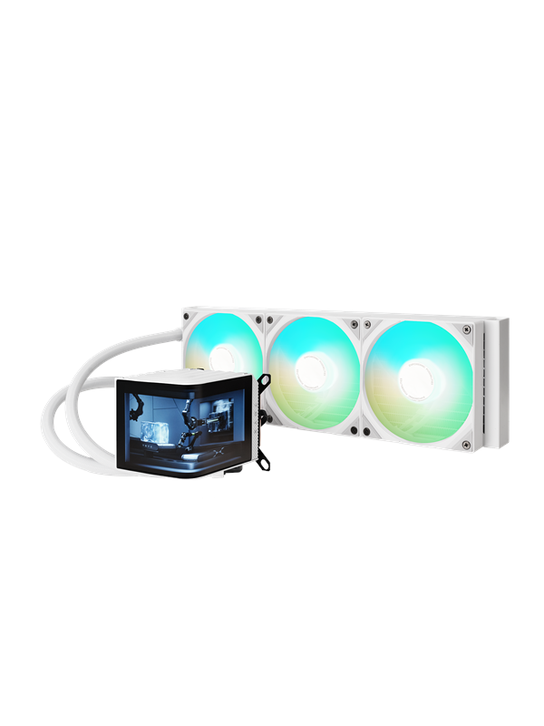 Tryx Panorama 360mm Argb White Cpu Vattenkylare