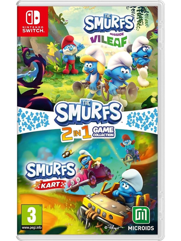 Alternativ bild 0 för Smurfs 2 in 1 Game Collection - Nintendo Switch - Action