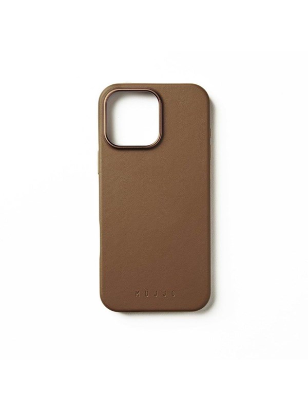 Mujjo Leather Case for iPhone 16 Pro Max - Tan