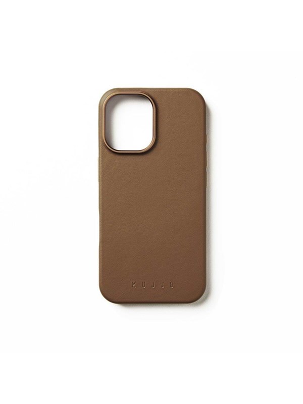 Mujjo Leather Case for iPhone 16 - Tan