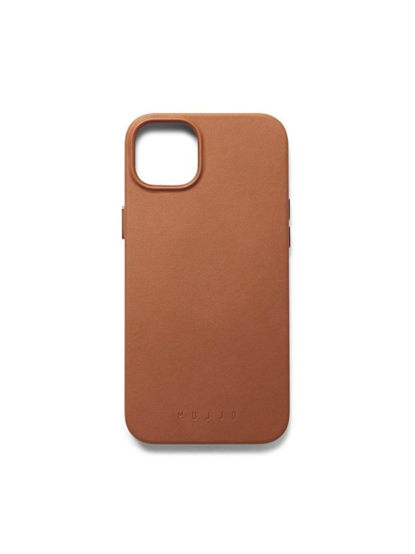 Mujjo Full Leather Case with MagSafe for iPhone 15/14 Plus