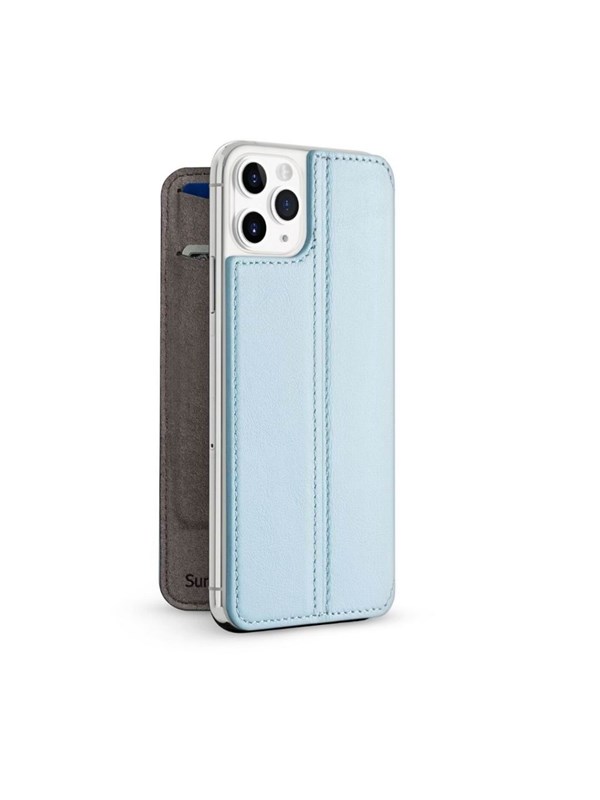 Twelve South SurfacePad for 11 Pro Max - Razor Thin nappa leather - Slate Blue
