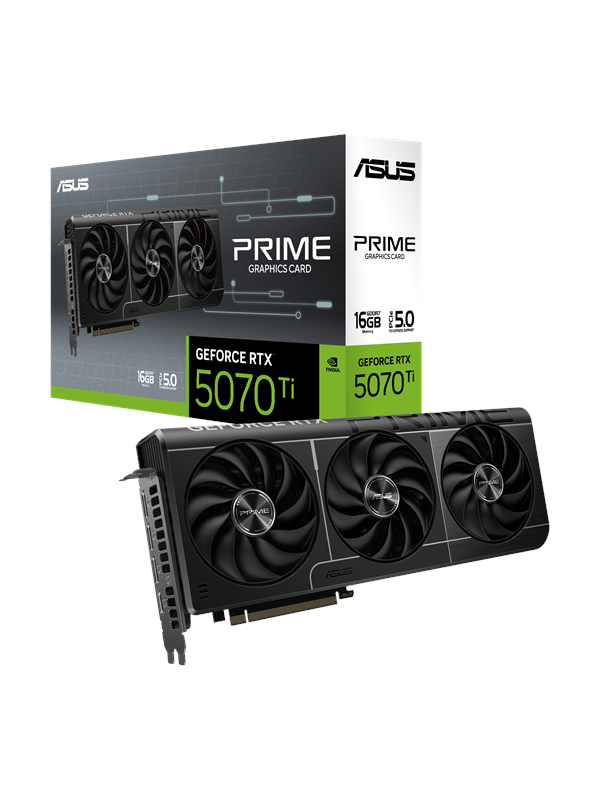 Asus Geforce Rtx 5070 Ti Prime 16gb Gddr7 Ram Grafikkort