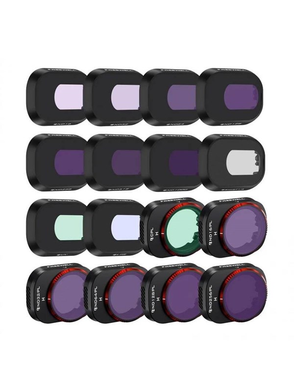 Freewell Set Of 16 Filters For Dji Mini 4 Pro Drone