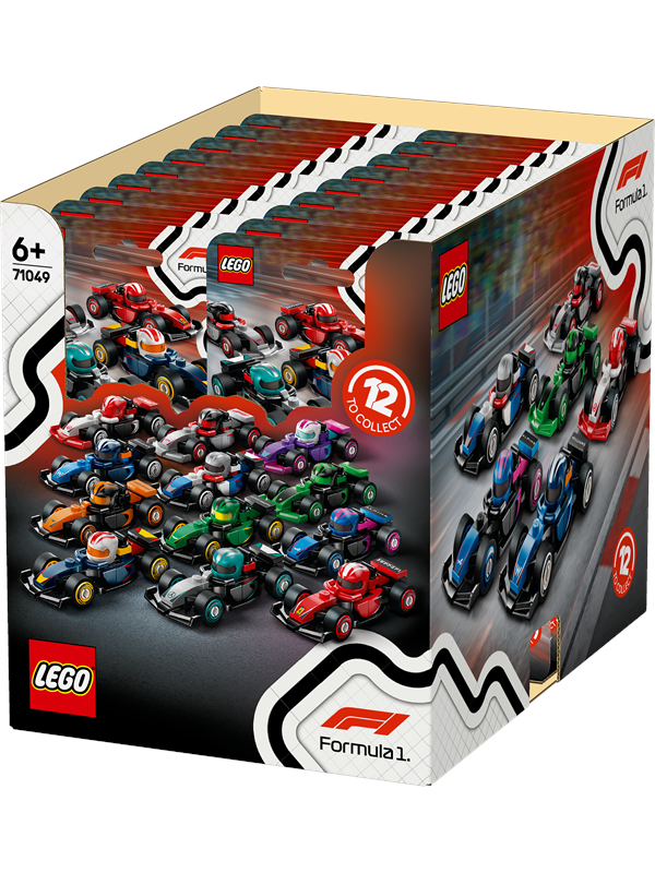 Lego Minifigures 71049 F1  Racerbilar Att Samla