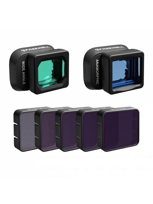 Freewell Wide Angle Anamorphic Nd Filter Set For Dji Mini 4 Pro