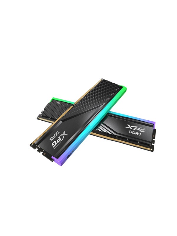A Data Xpg Lancer Blade Rgb Ddr5 6000 64gb Cl30 Dual Channel 2 Pcs Amd Expo & Intel Xmp Svart Med Rgb