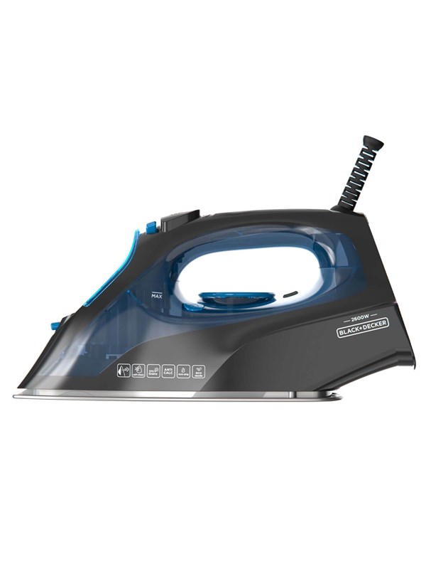 Black & Decker Handångstation 2600W Steam Iron Blue