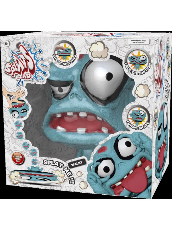 Splats Head Maxi Walky Zombie-huvudet - Köp för SEK 158 - Spara 26%