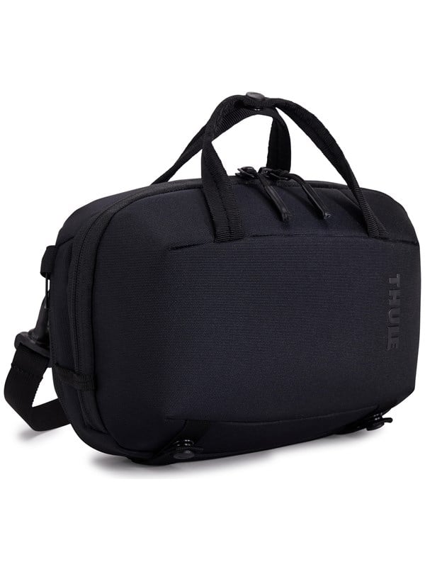 Produktfoto för Thule Subterra 2 TSCB405 Black, Unisex, Axelremsväska, Dragkedja, Bakficka, Visitkort, Mobiltelefonficka, Dokumentficka, Nyckelficka, Ficka för USB-minne, Kambodja