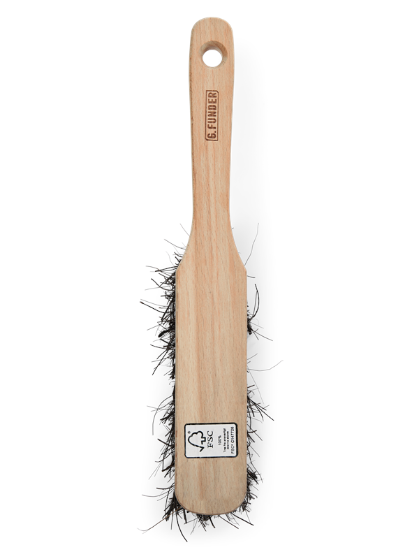 G.Funder Duster broom with stiff arenga bristles and FSC® certified wooden handle
