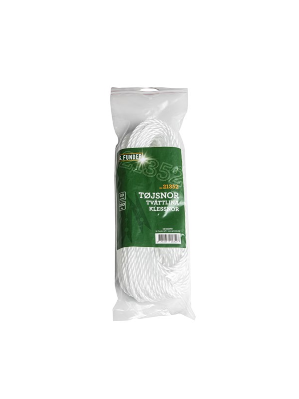 G.Funder Clothesline white Danaflex 4 mm 20 meters