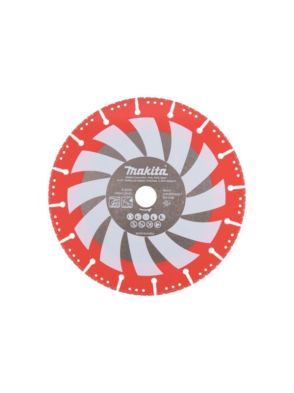 Makita Diamond Blade 230x22.23mm Rescue B-55326