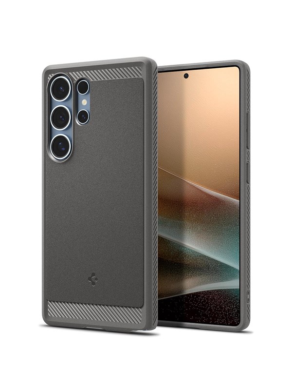 Spigen Rugged Armor Magsafe Marble Grey Samsung Galaxy S25 Ultra