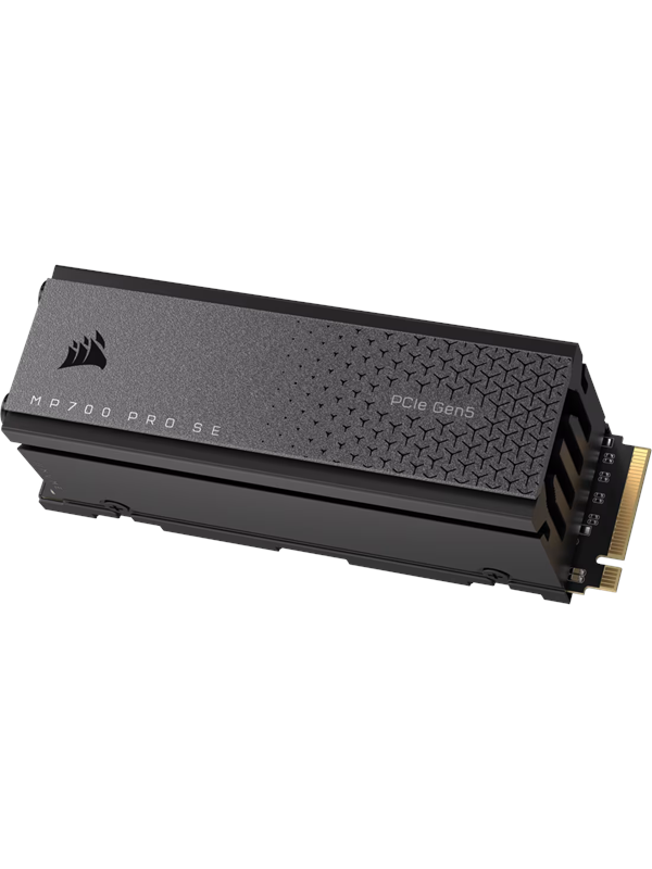 Corsair MP700 Pro SE SSD - 4TB - Aktiv kylning - M.2 2280 - PCIe 5.0