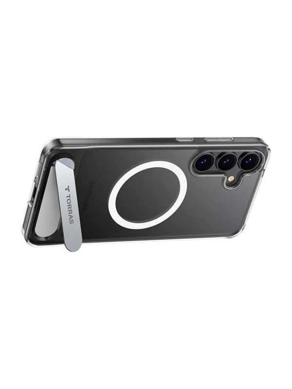 Torras Pstand Series Phone Case For Samsung S25 Transparent