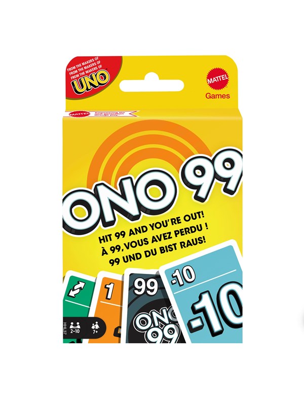 Mattel Games Ono 99 Card Game