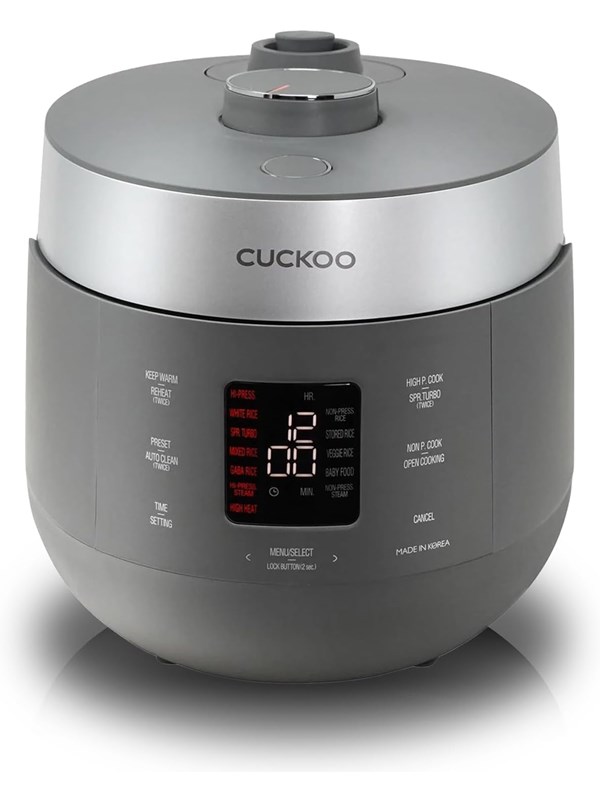 Alternativ bild 0 för Cuckoo Reiskocher 1.80l CRP-ST1009F Twin Pressure