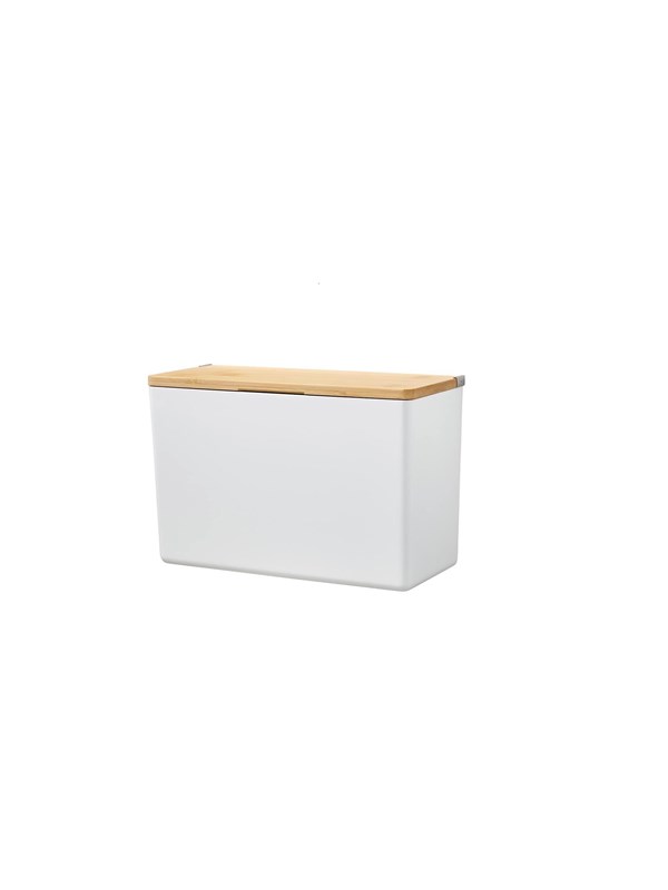 tesa Baboo Storage Box XL Self-adhesive Bamboo And High-quality Plastic