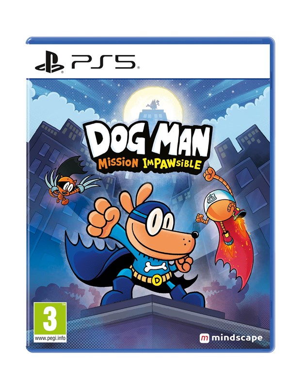 Dog Man: Mission Impawsible Sony Playstation 5 Plattformsspelare