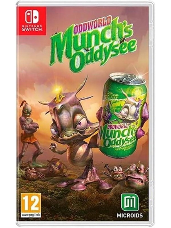 Oddworld: Munch's Oddysee (Code in a Box) - Nintendo Switch - Plattformsspelare