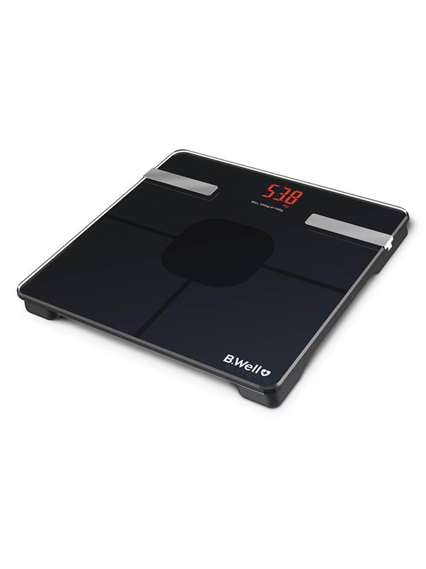 B.WELL Badrumsvåg Bathroom Scale TH168 - Bluetooth Body Fat Scale