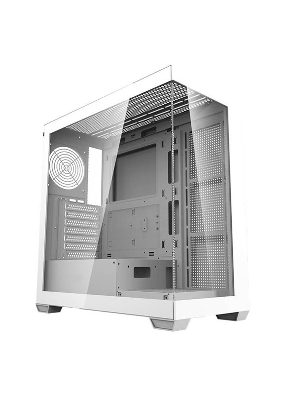 Darkflash Computer Case Ds900 White Chassi Miditower Vit