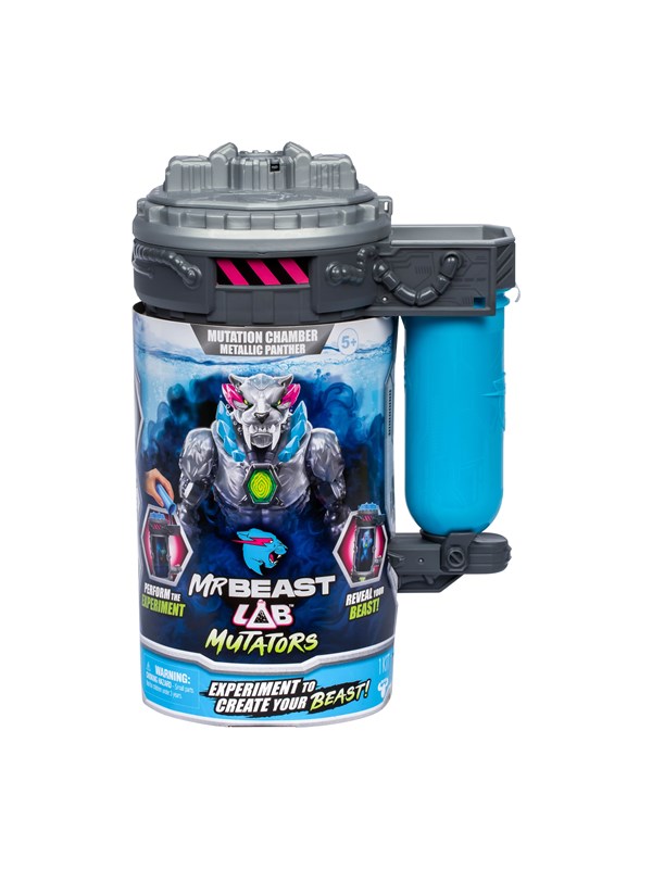 Alternativ bild 0 för MrBeast Lab MR. BEAST LAB Mutator Action Figs -Metallic Panther