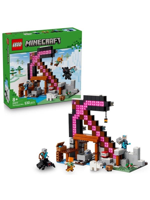 Produktfoto för LEGO Minecraft 21277 Spetshackegruvan