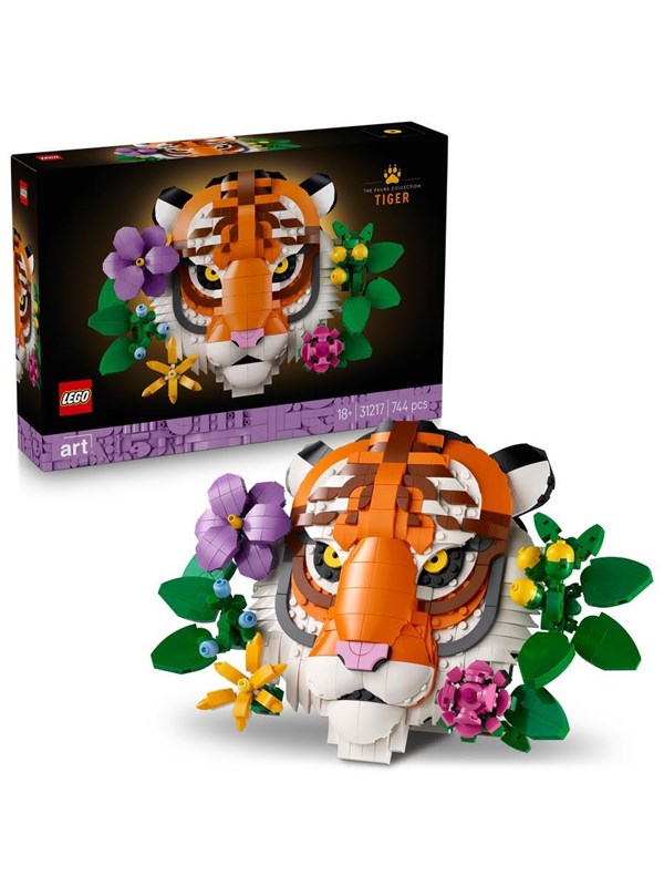 Produktfoto för LEGO Art 31217 Faunasamlingen - tiger