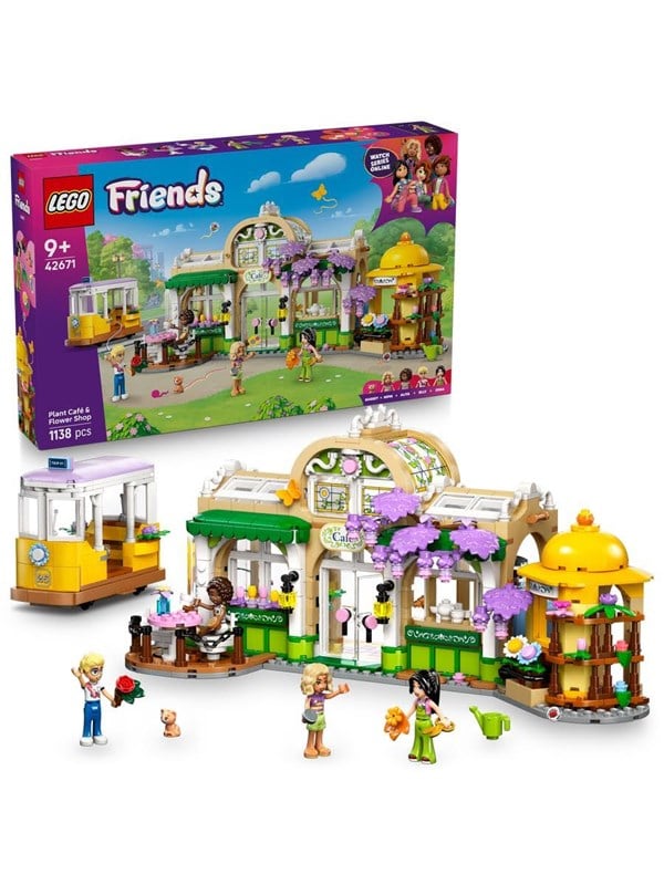 LEGO Friends 42671 Växtkafé & blomsteraffär
