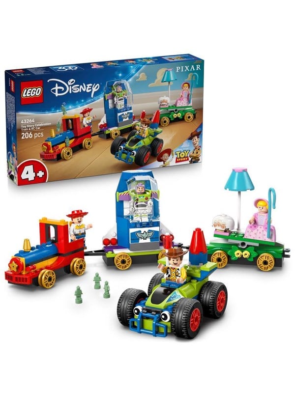 LEGO Disney 43264 Toy Story kalaståg och bilen RC