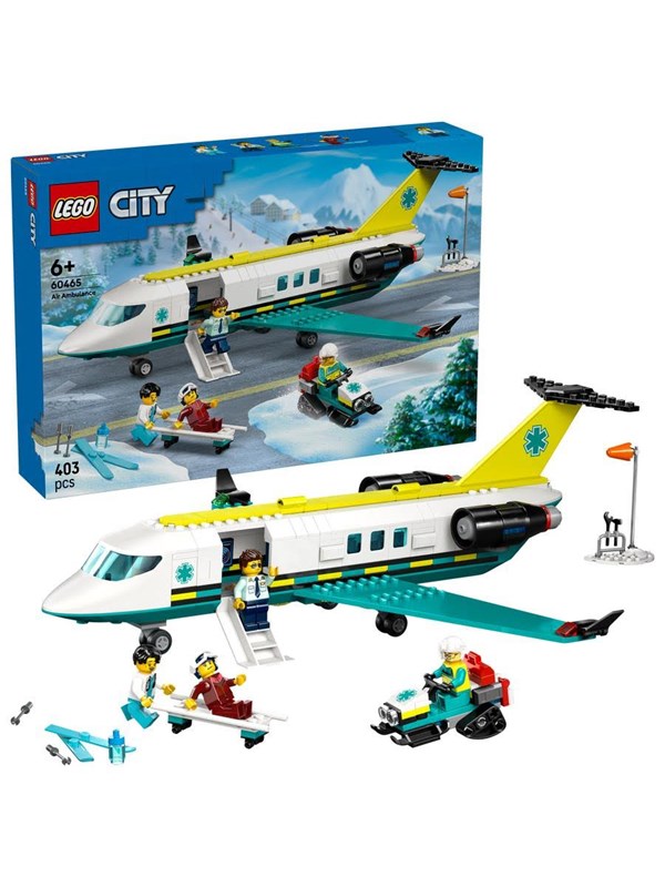 Produktfoto för LEGO City 60465 Ambulansflygplan