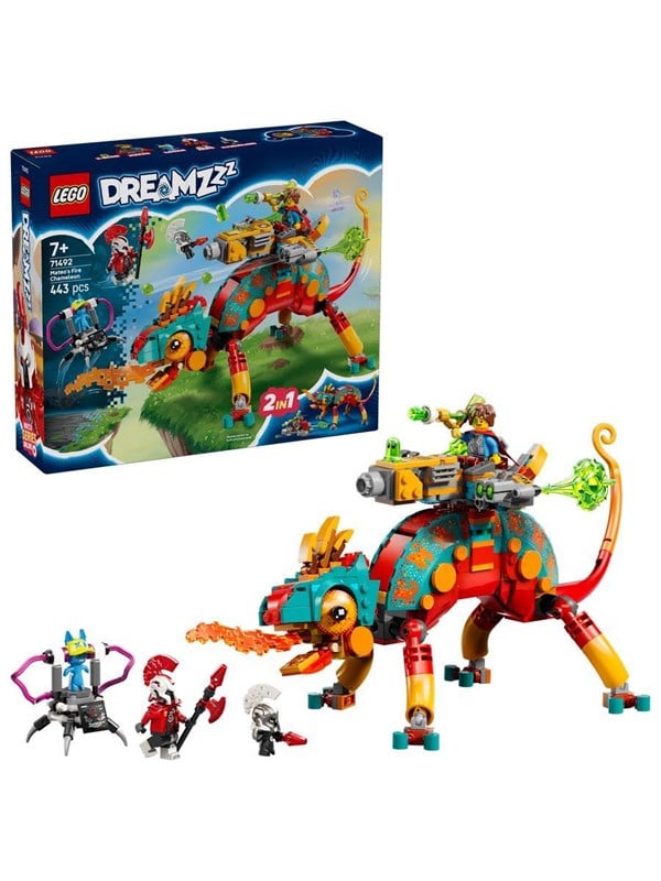 Produktfoto för LEGO DREAMZzz 71492 Mateos eldkameleont
