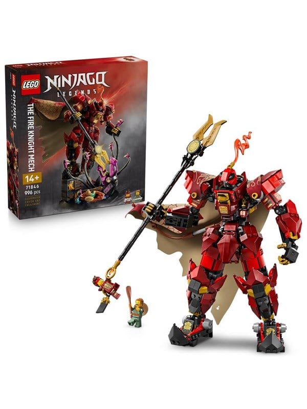 Produktfoto för LEGO Ninjago 71846 Eldriddarroboten