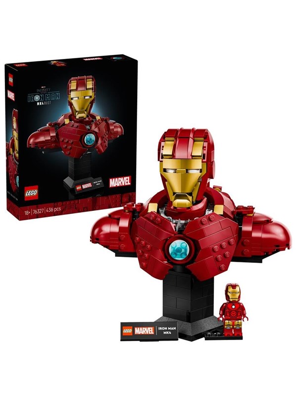 Produktfoto för LEGO DC Super Heroes 76327 Iron Man MK4 - byst