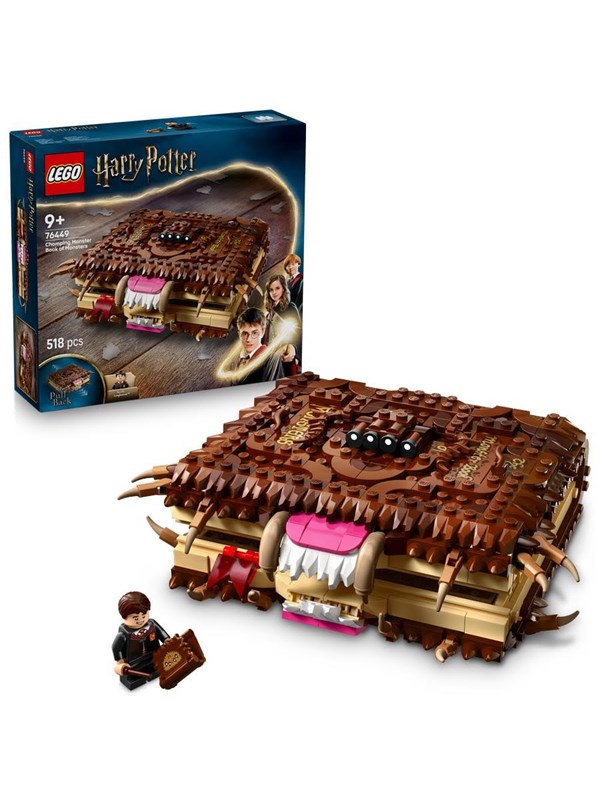 Produktfoto för LEGO Harry Potter 76449 Den tuggande Monsterboken om monster