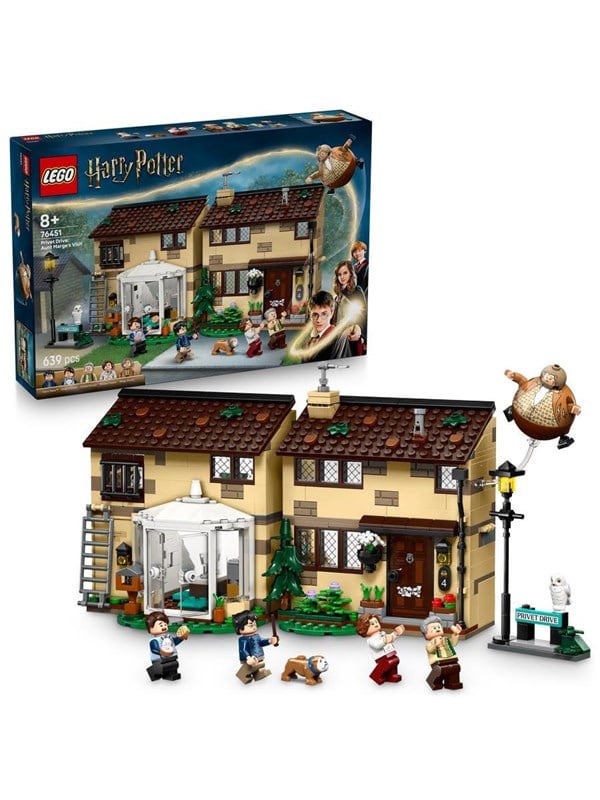 Produktfoto för LEGO Harry Potter 76451 Privet Drive: faster Marges besök