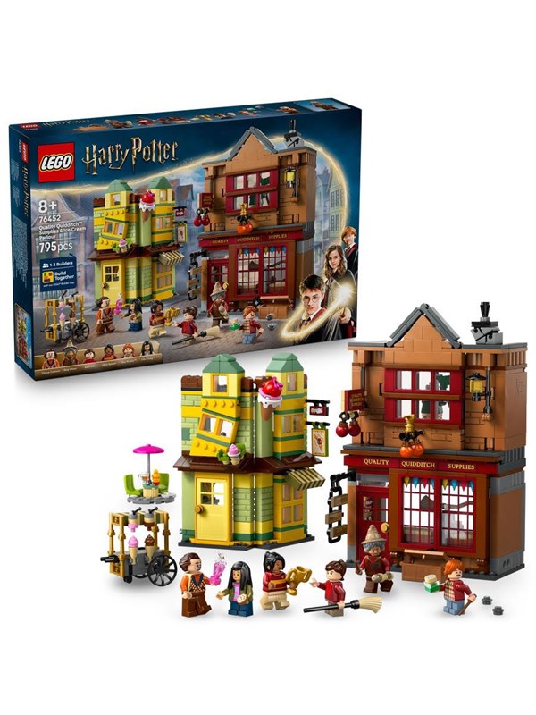 Produktfoto för LEGO Harry Potter 76452 Förstklassiga quidditchtillbehör & glassbar