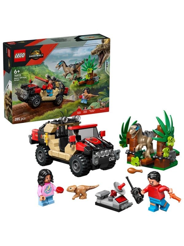 Produktfoto för LEGO Jurassic World 76972 Raptor Off-Road Escape
