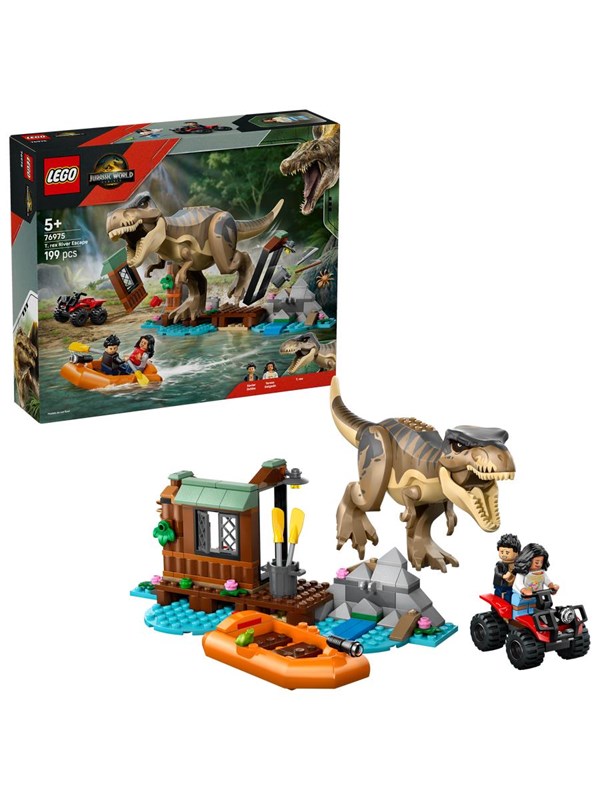 Produktfoto för LEGO 76975 T. rex River Escape